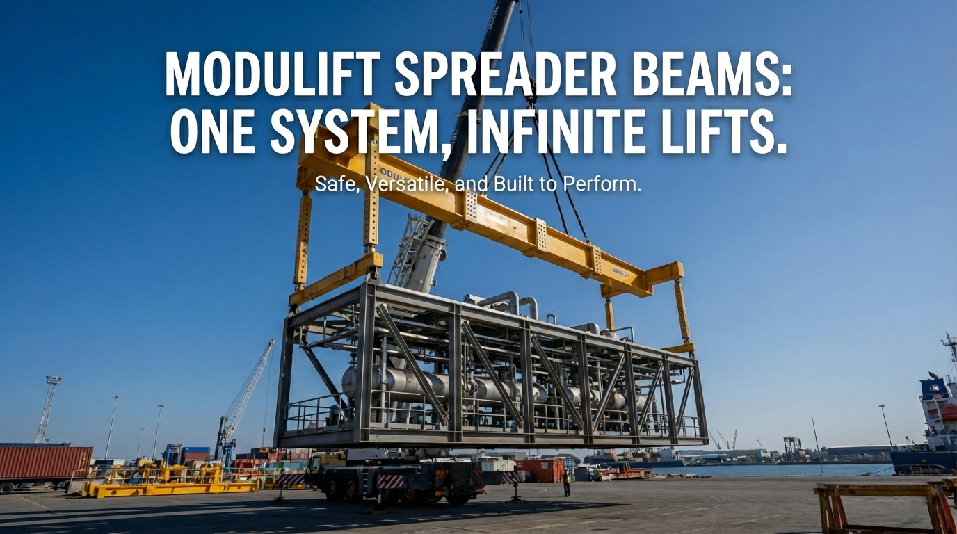 Maximizing Efficiency: Why Smart Teams Choose Modular Spreader Beams